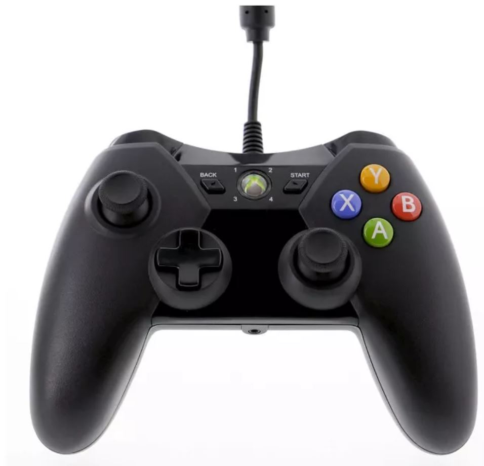 Control Con Cable Licenciado Microsoft 